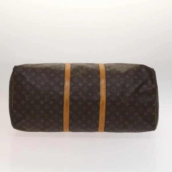 LOUIS VUITTON Monogram Keepall 60 Boston Bag M41422 LV Auth 119896 - Picture 7 of 15